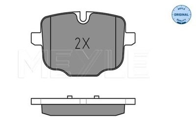 КОЛОДКИ ТОРМОЗНЫЕ BMW ЗАД F10 525-550B/D 10- 0252470318