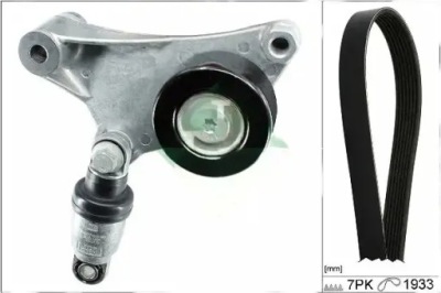 Набір ремінь клиновий багаторучейковий 529 0373 10 фото №1