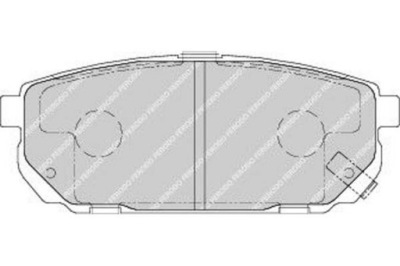 Ferodo тормозные колодки тормозные kia sorento i 2.4-3.5 08.0 фото №1