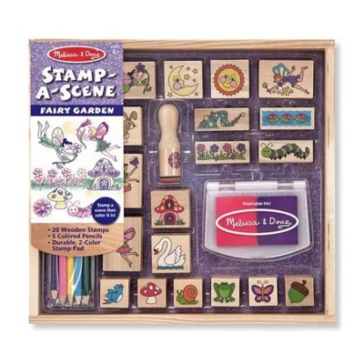 Zestaw stempli Ogród wróżek Melissa&Doug