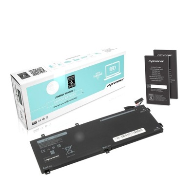 Bateria P56F001 do Dell XPS 15 9550 11,4V 4910mAh