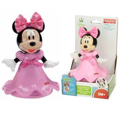 FISHER PRICE MYSZKA MINNIE FIGURKA GRZECHOTKA