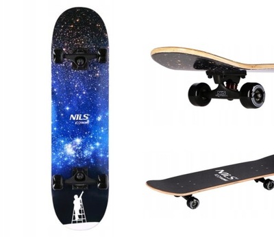 Deskorolka skateboard młodzieżowa drewniana profilowana CR3108SA Space Star