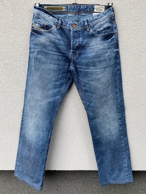 Diesel SHIONER stylowe spodnie jeansowe W34 L34