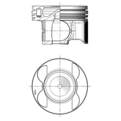 ПОРШЕНЬ KOLBENSCHMIDT 41079600