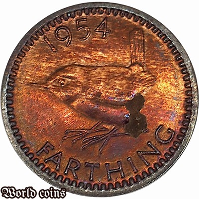 1 FARTHING 1954