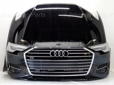 Audi a6 c8 4k капот бампер full led pas перед фото №1