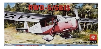 S005 Model samolotu do sklejania RWD-5 / 5 BIS