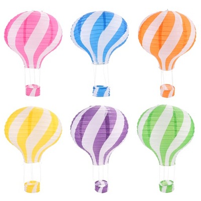 6 sztuk Balon na gorące powietrze lampa