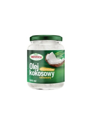 Olej kokosowy rafinowany Targroch 500 g bezzapachowy