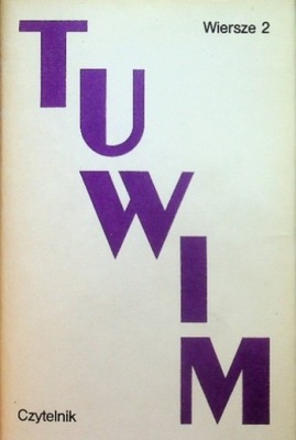 Wiersze Tom II Julian Tuwim