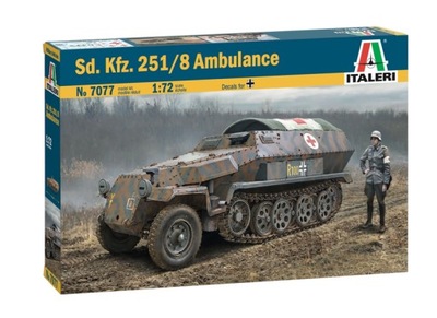 Italeri 7077 1/72 Sd. Kfz. 251/8 Ambulance