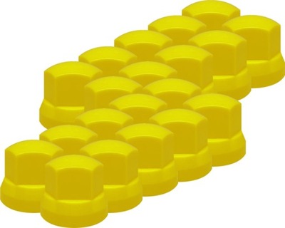 OSLONKI TRIMS PINS FOR DISCS 33 MM YELLOW COLOR LOW  