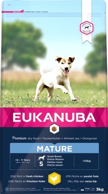 Eukanuba Mature Senior Small Breeds 3kg