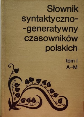 Słownik syntaktyczno-generatywny czasowników po...