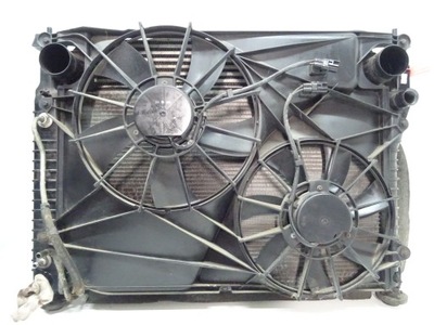 Opel antara 2.0 cdti комплект радіатор вентилятори автоматична коробка передач фото №1