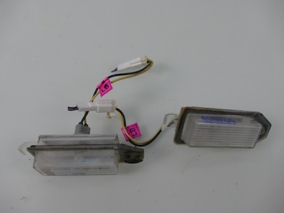 Chevrolet evanda лампа номерного знака реєстраційний фото №1