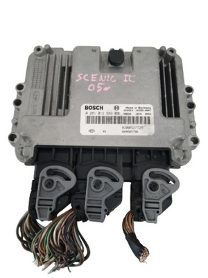 Renault scenic ii 1.9 dci 05r бортовий комп'ютер 0281012589 фото №1