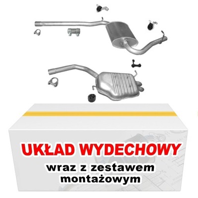 POT D'ÉCHAPEMENT ASSORTIMENT AUDI A4 B6 1.9 TDI 01-04 - milautoparts-fr.ukrlive.com