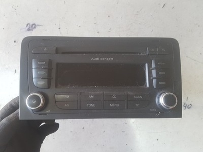 Audi a3 8p lift 08r- радіо concert радіопрогравач фото №1