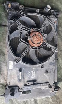 Fiat grande punto 1.4 8v радиатор вентилятор фото №1