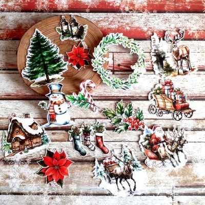 Christmas die cuts - 5