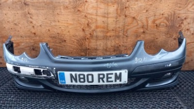 Mercedes w203 рестайлінг  купе бампер перед 755 протитуманна фара фото №1