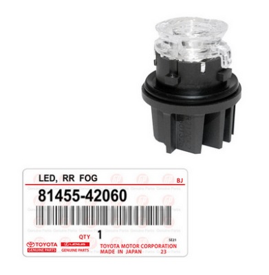 Toyota rav4 prius цоколь лампочка led фара задний  оригинал фото №1