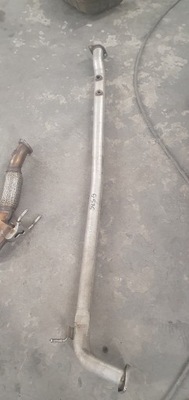 Hyundai santa fe iv гаситель выхлоп труба super состояние фото №1