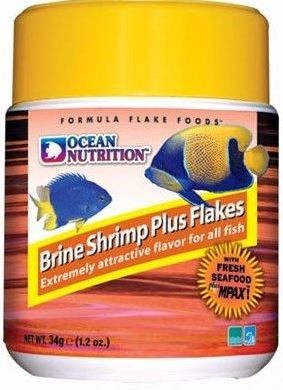 OCEAN NUTRITION BRINE SHRIMP PLUS FLAKES 34G (POKA