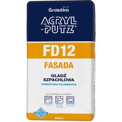 ACRYL-PUTZ Gładź szpachlowa FASADA FD12 2kg