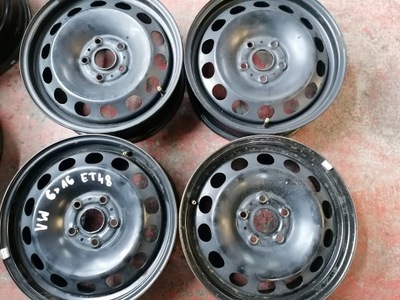 LLANTAS VW GOLF V VI VII 6X16 ET48 5X112 LEON TOURAN JETTA AUDI A3 8P ALTEA  