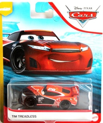 Tim Treadless Auta Cars 3 Mattel Disney Nitroade