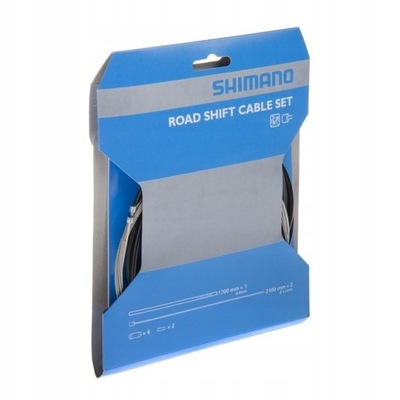 SHIMANO zestaw pancerze linki przerzutki ZESTAW