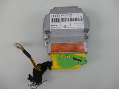 Audi a8 d3 lift модуль подушек блок управления подушка безопасности фото №1