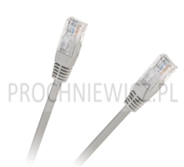 Patchcord kabel UTP 8c wtyk-wtyk 5m CCA LX