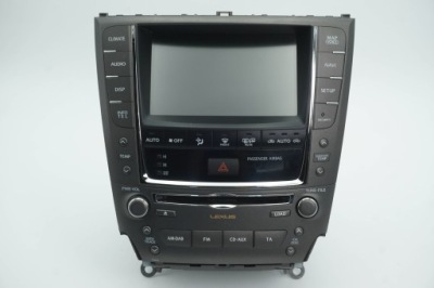 Радіо панель кондиціонера lexus is 220 250 86805-60121 фото №1