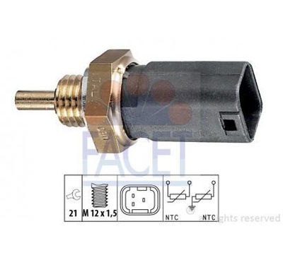 Facet 7.3252 датчик, температура жидкость охлаждающий фото №1