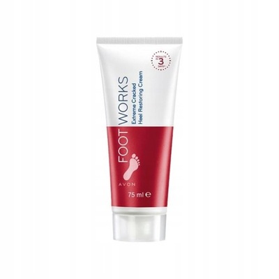 AVON FOOT WORKS Krem na popękane pięty 75 ml