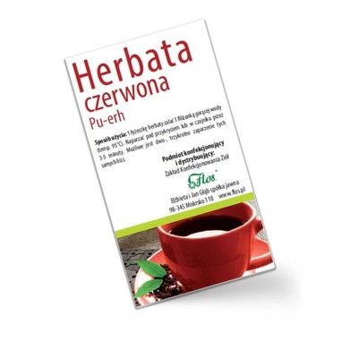Flos Herbata czerwona Pu-Erh 100 g
