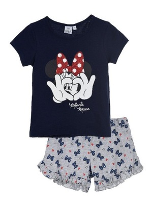 Piżama dziewczęca na lato Myszka Minnie Disney 128