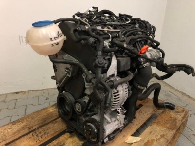 Volkswagen polo 6r 1.6 tdi двигатель стойку 90km caye cayn cayh 3-трубки фото №1