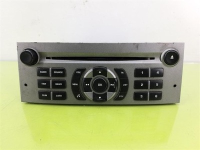 Радио peugeot 407 2004-2011 фото №1