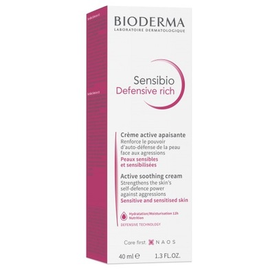 BIODERMA SENSIBIO DEFENSIVE RICH RICHE KREM KOJĄCY