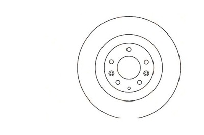 ДИСКИ ТОРМОЗНЫЕ ТОРМОЗНЫЕ 2 ШТУКИ MAZDA ПЕРЕД CX-7 CX-9 07- TR