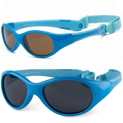 Okulary Przeciwsłoneczne Real Shades Explorer - Blue and Light blue 0+