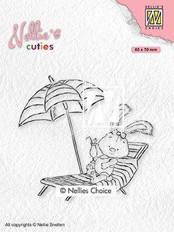 Stempel Nellie's Choice NCCS002 Lena on holidays