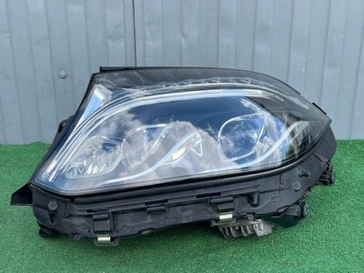 Лампа передня ліва led mercedes gls x166 a1669062903 комплектна фото №1