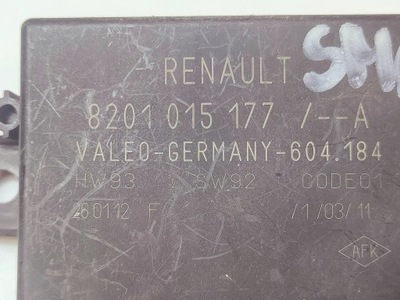 Renault master iii блок керування модуль 8201015177 фото №1