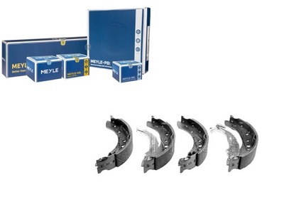 Meyle гальмівні колодки гальмівні citroen c2 c3 фото №1